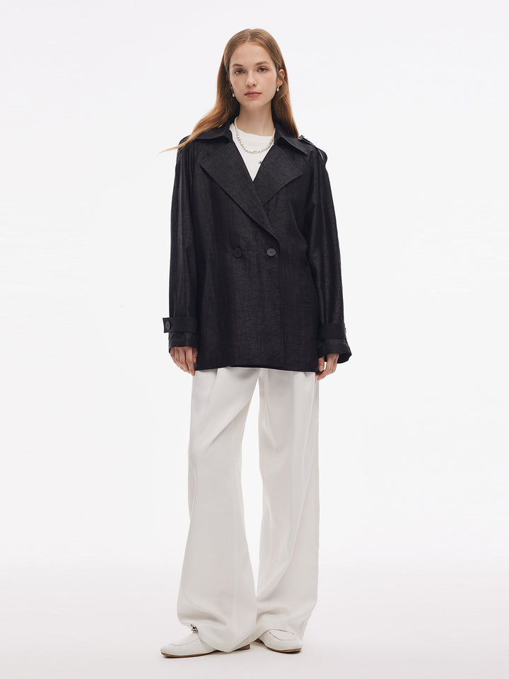 Lyse Paris – Trench en Gaze de Canton